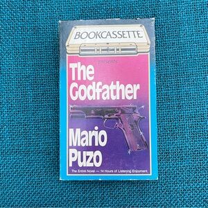 Vintage Godfather by Mario Puzo Audiobook on Cassette